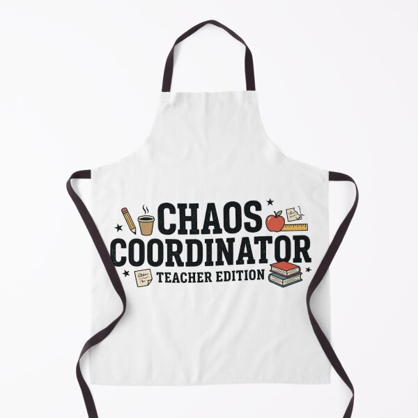 Item preview, Chaos Coordinator Teacher Edition – Funny Teacher Back to School Design designed and sold by Brain shot.