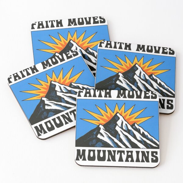 Item preview, Faith Moves Mountains | Christian Mountain Design designed and sold by TheSilmarillion.