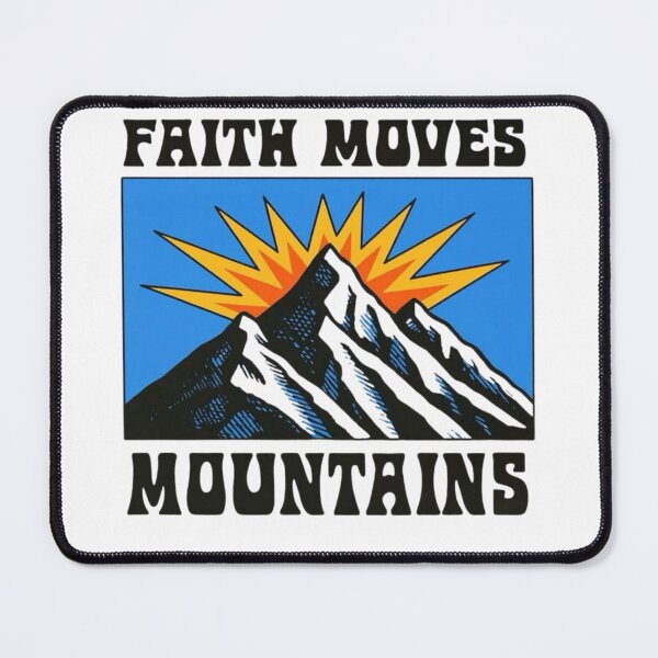 Item preview, Faith Moves Mountains | Christian Mountain Design designed and sold by TheSilmarillion.