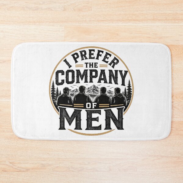 Item preview, I prefer the company of men designed and sold by Threadquarters.
