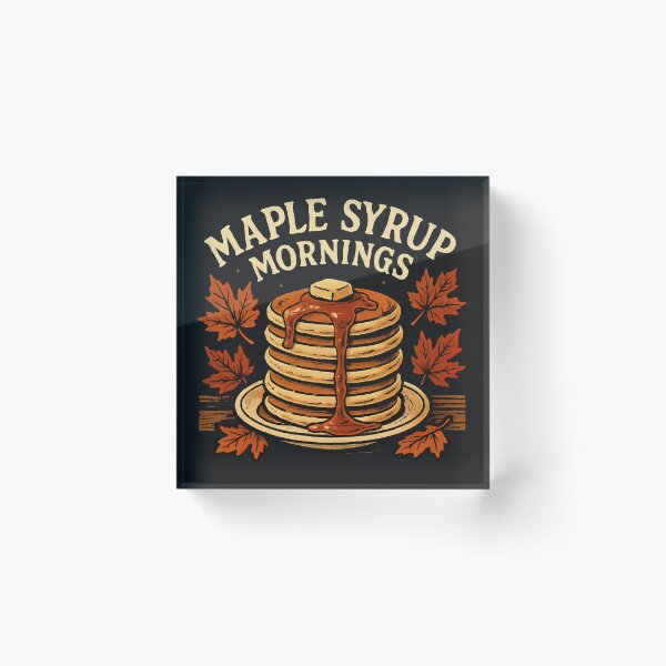 Item preview, Maple Syrup Mornings designed and sold by Pixel-Lair.