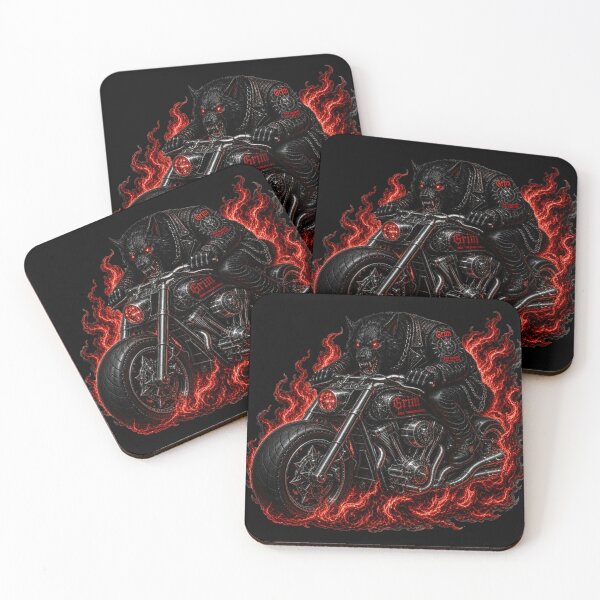 Item preview, Grim – Ride Through Hell designed and sold by FREENATION2026.