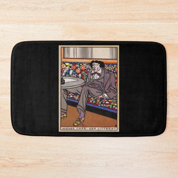 Item preview, Vintage postcard The Man of Letters (Wiener Café: Der Litterat), designed and sold by stevepaint.