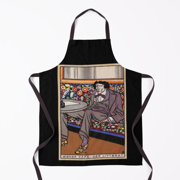 Item preview, Vintage postcard The Man of Letters (Wiener Café: Der Litterat), designed and sold by stevepaint.