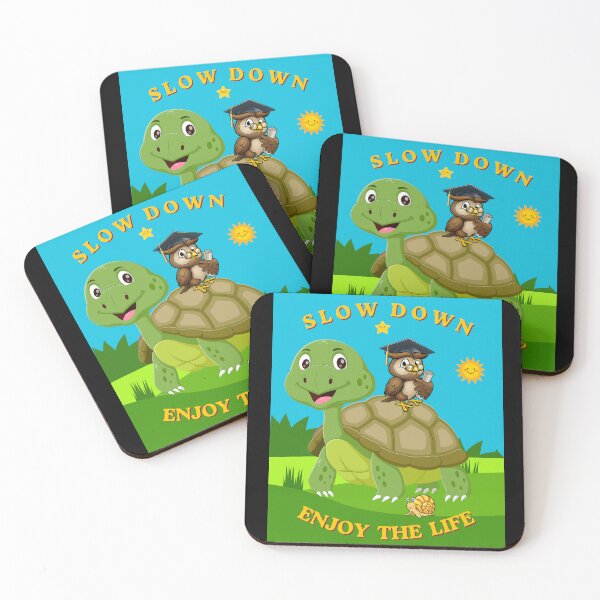 Item preview, Slow Down Enjoy The Life, Funny Gifts For Optimists  designed and sold by zebek-design.