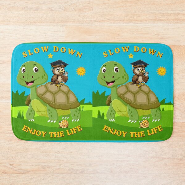 Item preview, Slow Down Enjoy The Life, Funny Gifts For Optimists  designed and sold by zebek-design.