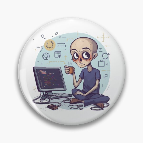 Item preview, Exhausted Programmer Coffee Code Burnout designed and sold by Mypack.