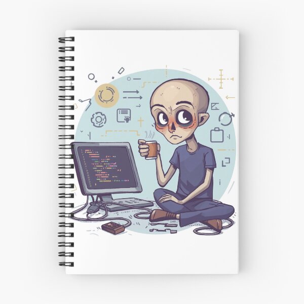 Item preview, Programador Agotado con Café y Código Python designed and sold by Mypack.