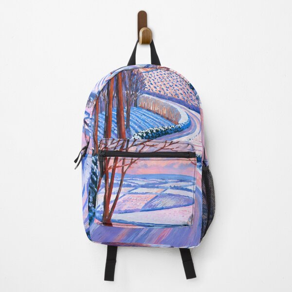 Item preview, Winter Landscape with Snowy Countryside Road designed and sold by GutyzDesignsES.