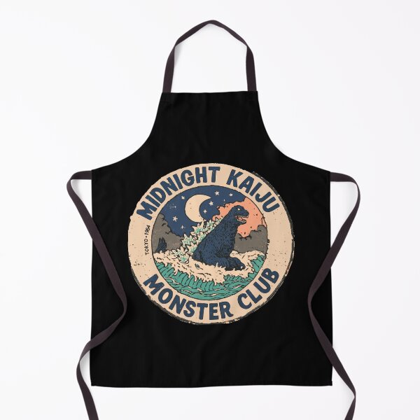 Item preview, Midnight kaiju Monster club retro vintage badge art - tokyo 1934 v2 designed and sold by kuwagatamushi.