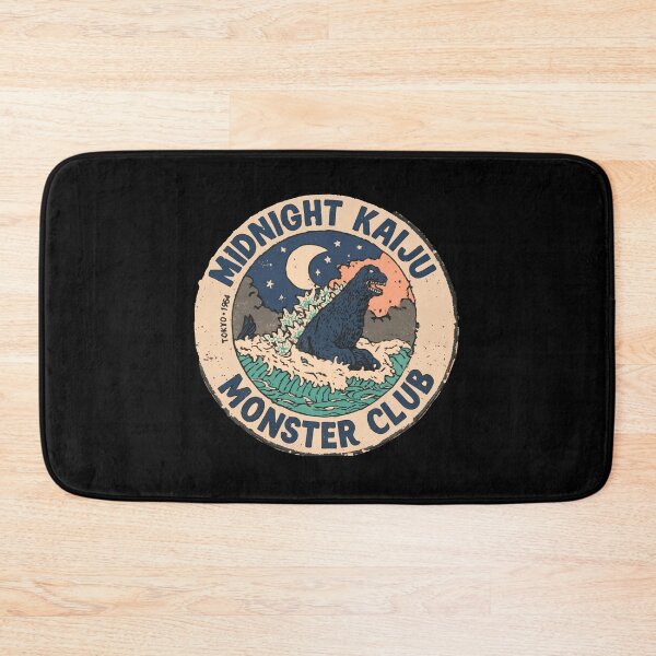 Item preview,  Midnight kaiju Monster club retro vintage badge art - tokyo 1934  v2 designed and sold by kuwagatamushi.