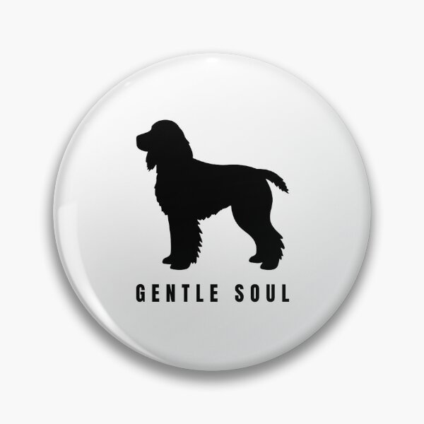 Item preview, Cocker Spaniel - Gentle Soul - Black Edition | Minimalist Silhouette designed and sold by TailPrints.