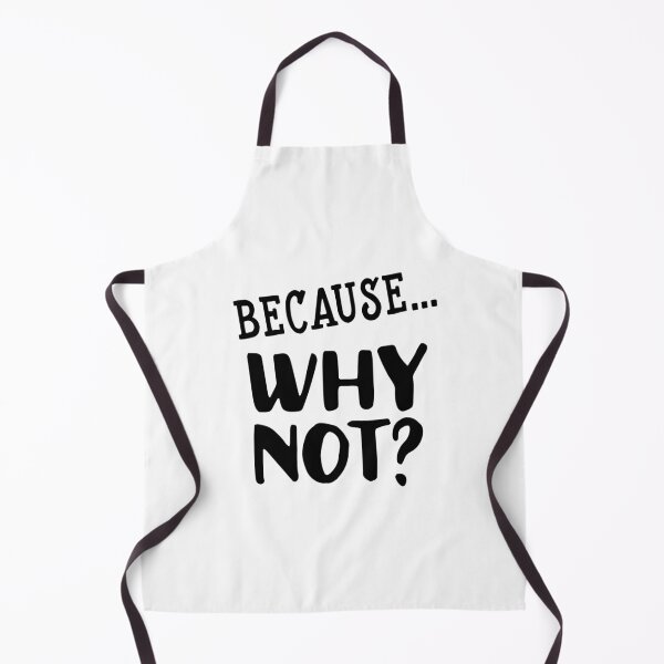 Item preview, Because.. Why Not? Quote designed and sold by Primroaddesigns.