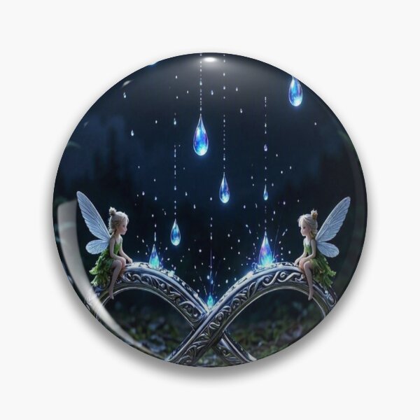 Item preview, Infinity Fairy Ritual - Magical Rain in Enchanted Forest designed and sold by Breezes-of-Ida.