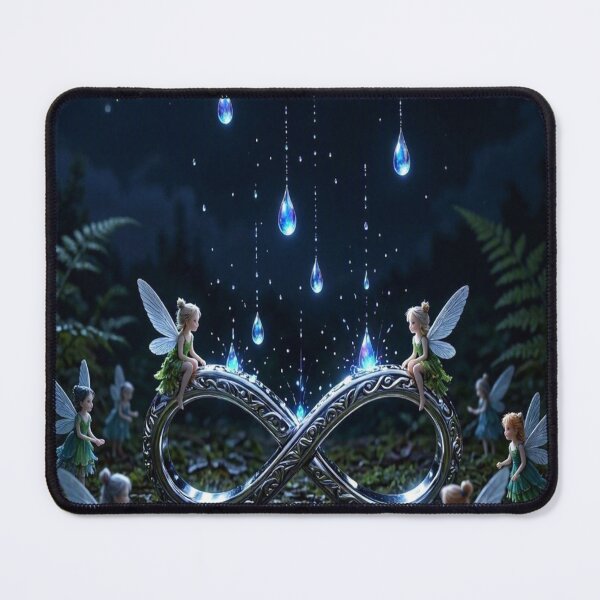 Item preview, Infinity Fairy Ritual - Magical Rain in Enchanted Forest designed and sold by Breezes-of-Ida.