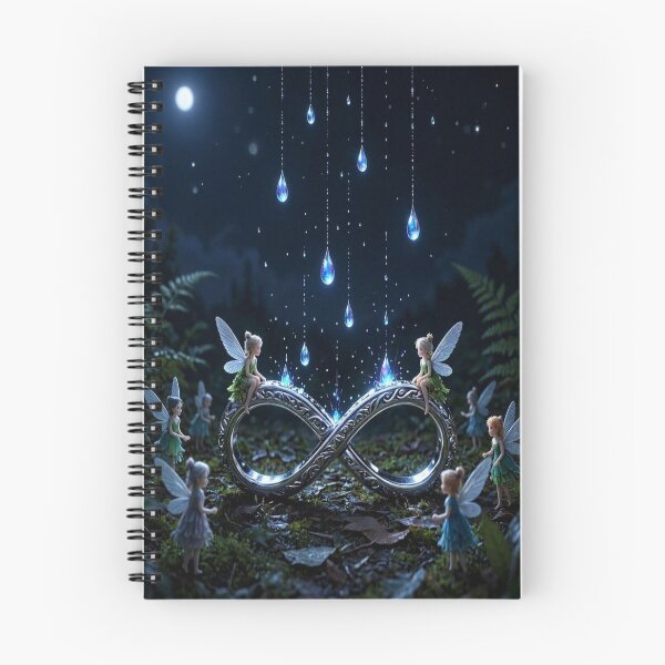 Item preview, Infinity Fairy Ritual - Magical Rain in Enchanted Forest designed and sold by Breezes-of-Ida.