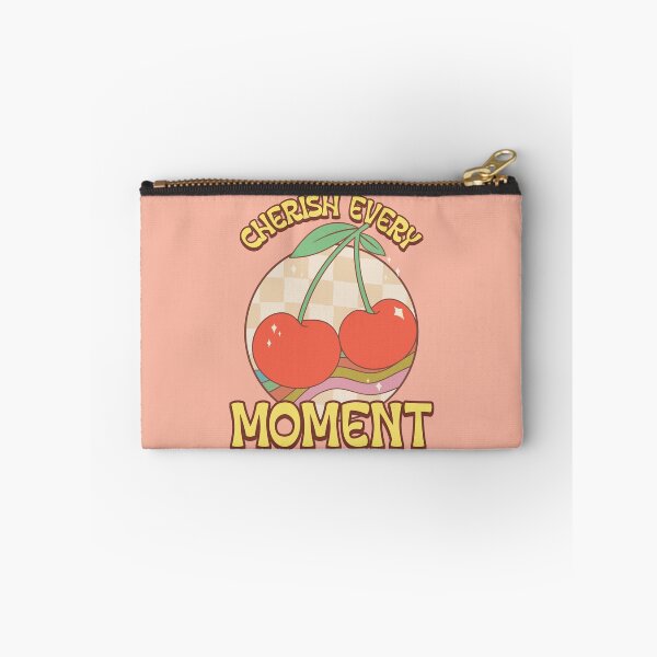 Item preview, Cherish Every Moment - Retro Cherry Aesthetic Checkerboard designed and sold by chatzous.