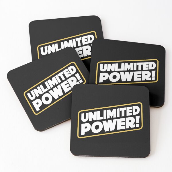Item preview, Unlimited Power! | #StarWars Sith Quote Sticker designed and sold by Rogue507.