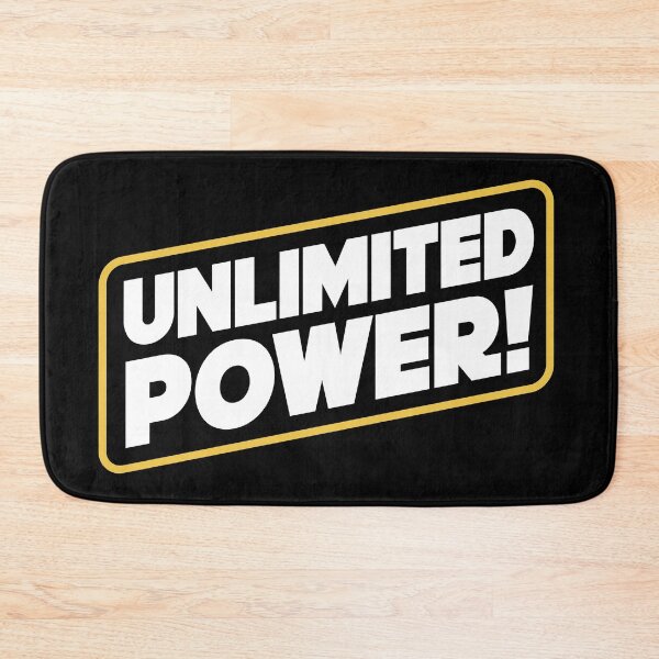 Item preview, Unlimited Power! | #StarWars Sith Quote Sticker designed and sold by Rogue507.