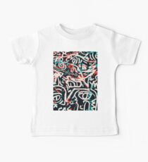 Street Art Graffiti Pattern Ink and Posca Baby Tee