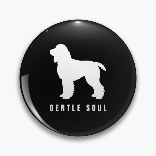 Item preview, Cocker Spaniel - Gentle Soul - White Edition | Minimalist Silhouette designed and sold by TailPrints.