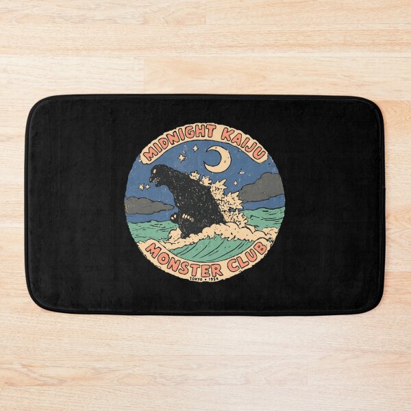 Item preview, Midnight kaiju Monster club retro vintage badge art - tokyo 1934  v3 designed and sold by kuwagatamushi.