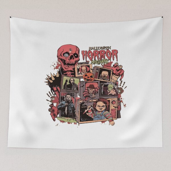 Item preview, Retro Horror Movie Fan T-Shirt designed and sold by MelanieMa74689.