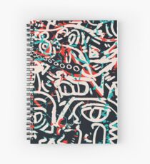 Street Art Graffiti Muster Tinte und Posca Spiralblock