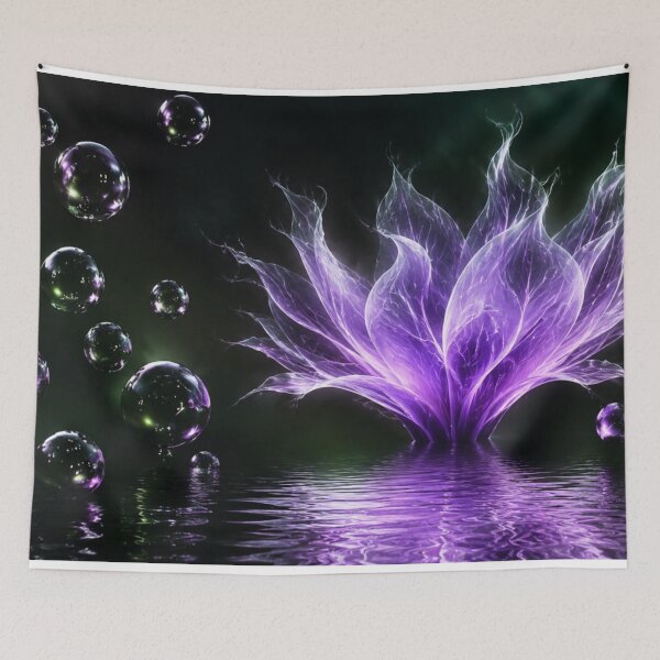 Item preview, Luminous Violet Bloom designed and sold by Kimberly Palmer.