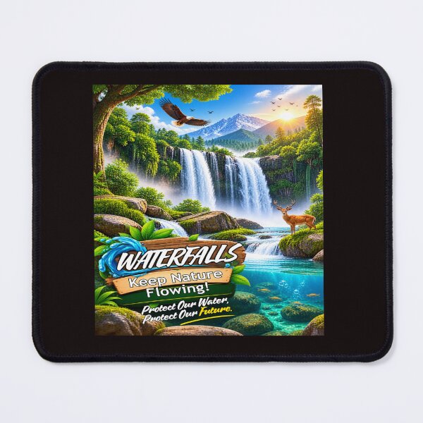 Item preview, Eco-Friendly: Keep the Nature Flowing designed and sold by Techtricksgh.
