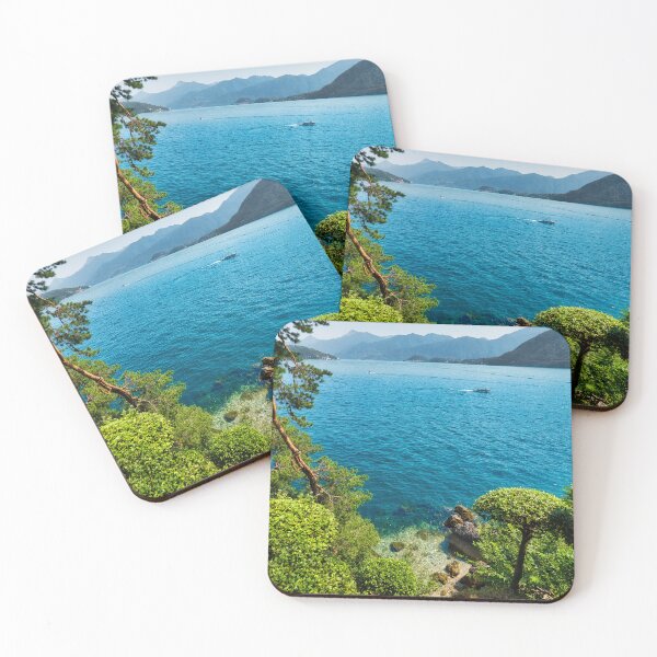 Item preview, Turquoise Lake Como view from Villa del Balbianello, Italy designed and sold by RastislavS.