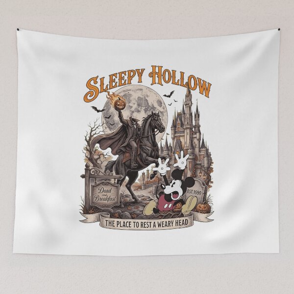 Item preview, Spooky Hollow Haunted Castle Halloween T-Shirt designed and sold by MelanieMa74689.