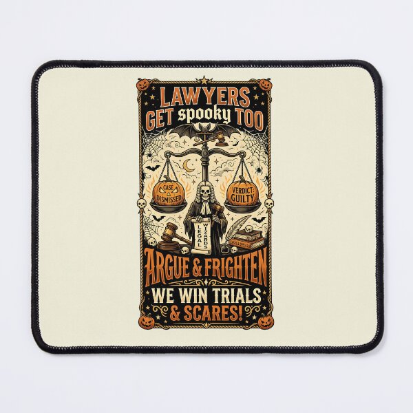Item preview, Lawyers get spooky too - Halloween for lawyers designed and sold by ParadoxParadox.