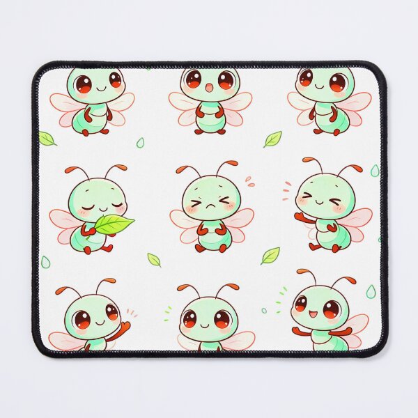 Item preview, Adorable Kawaii Ant Faces & Poses Sheet designed and sold by Bonasates.