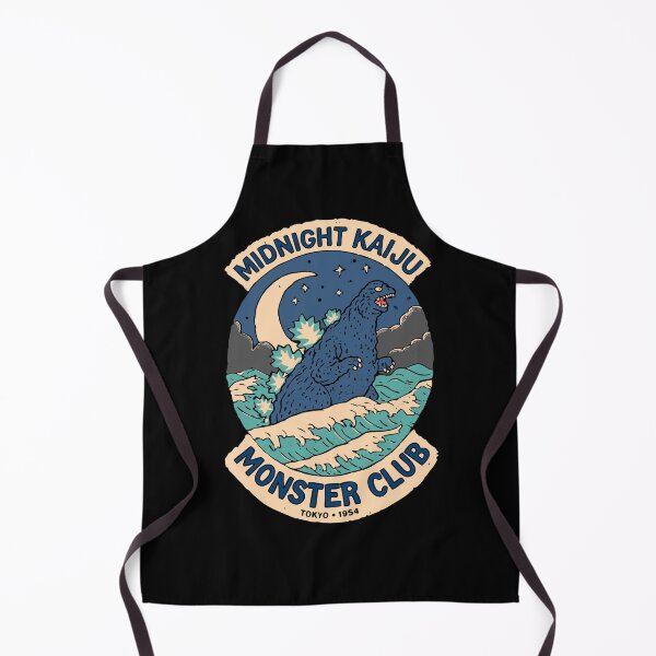 Item preview, Midnight kaiju Monster club retro vintage badge art - tokyo 1934 v4 designed and sold by kuwagatamushi.