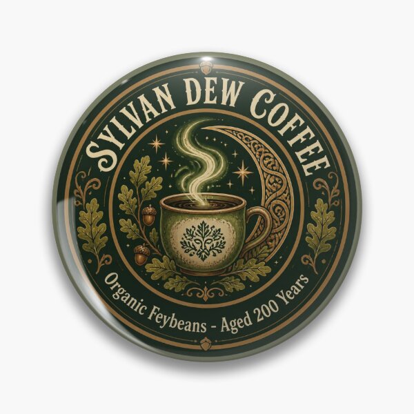 Item preview, Sylvan Dew Specialty Coffee - Elven Feywild DND RPG Meme designed and sold by Dice_Goblin_Studio.
