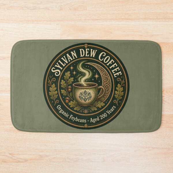 Item preview, Sylvan Dew Specialty Coffee - Elven Feywild DND RPG Meme designed and sold by Dice_Goblin_Studio.