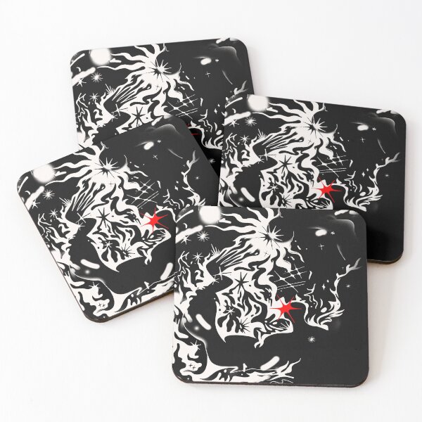 Item preview, Eclipse and Cosmic Chaos | Contemporary Illustration | Figurative | Mood designed and sold by Maganagoes.