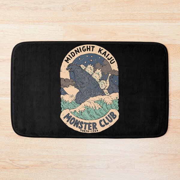 Item preview, Midnight kaiju Monster club retro vintage badge art - tokyo 1934 V6 designed and sold by kuwagatamushi.