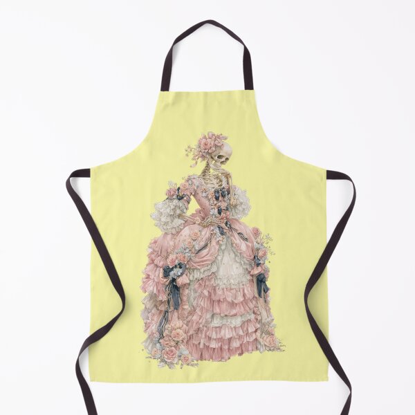 Item preview, Baroque Skeleton Lady Dress Roses Pastel Goth designed and sold by Mauswohn.