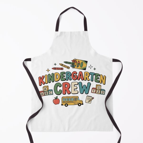 Item preview, Kindergarten Crew – Cute Retro Back to School Kids Design designed and sold by Brain shot.
