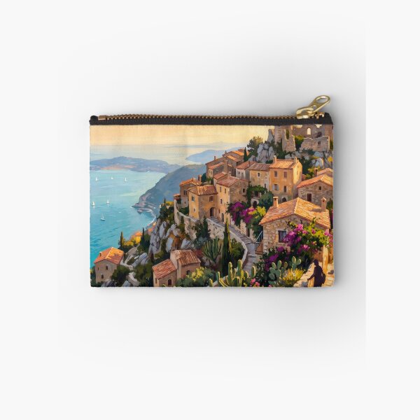 Item preview, Èze Village Above the Mediterranean designed and sold by RedPeaStudio.