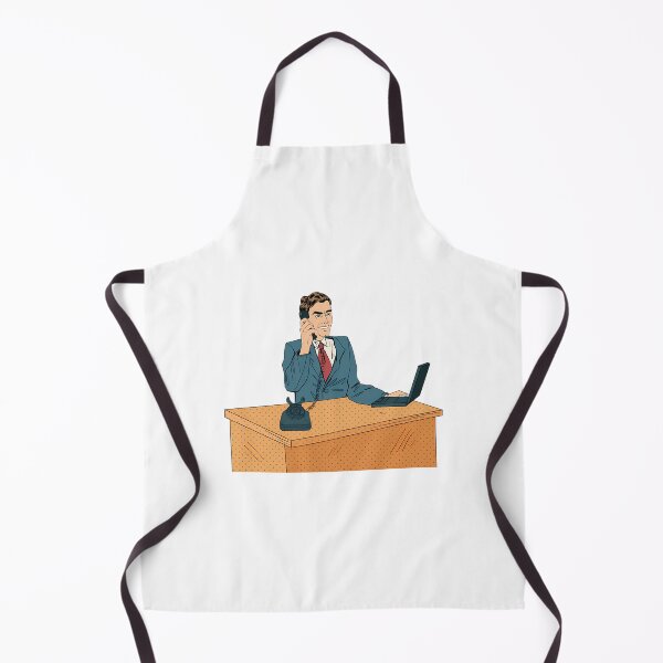 Item preview, Businessman Pop Art Banner. Working Man Speaking On The Phone At Office With Laptop designed and sold by lavon-searles.