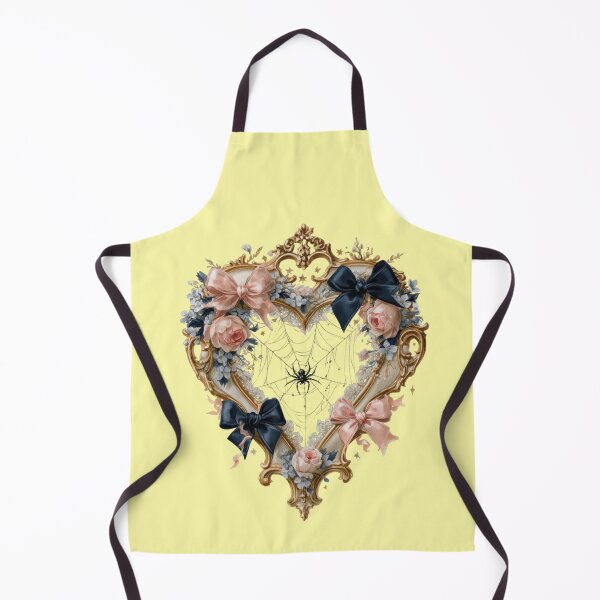 Item preview, Baroque heart frame spider spiderweb coquette goth designed and sold by Mauswohn.