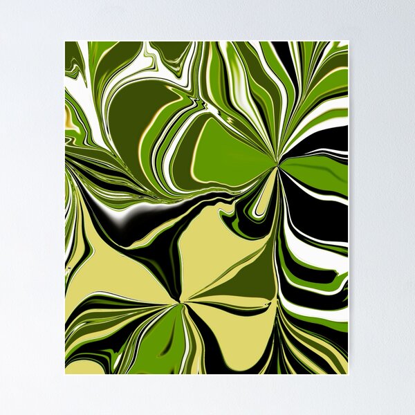 Item preview, Green Bloom designed and sold by NeuroArtGallery.