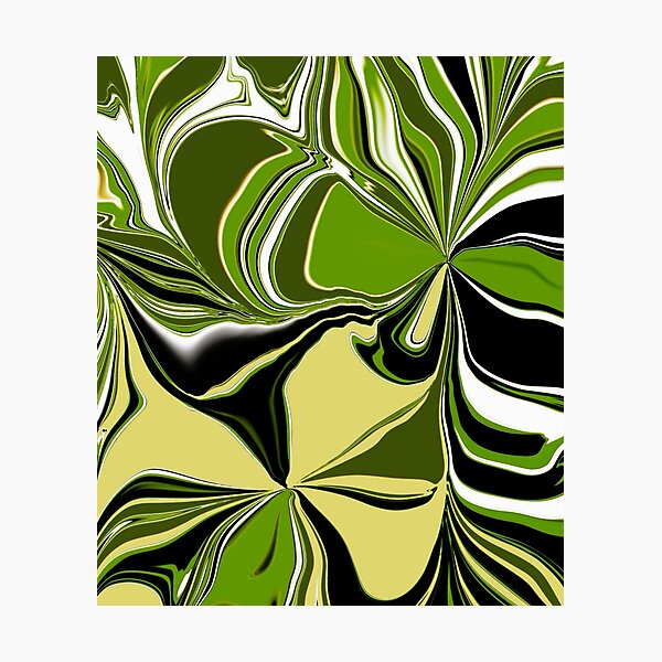 Item preview, Green Bloom designed and sold by NeuroArtGallery.