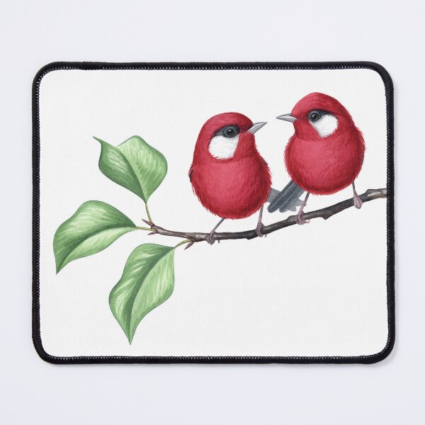 Item preview, Red Warbler (Cardellina rubra) designed and sold by JadaFitch.