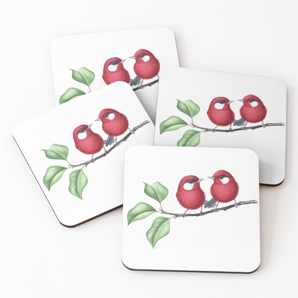 Artikelvorschau, Rotkehlchen (Cardellina rubra) entworfen und verkauft von JadaFitch.