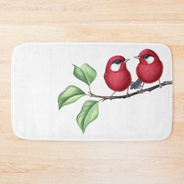 Item preview, Red Warbler (Cardellina rubra) designed and sold by JadaFitch.