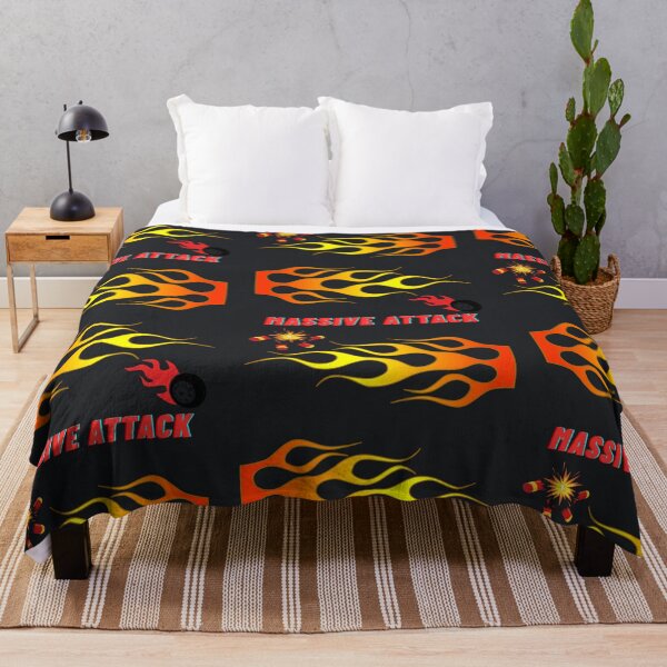 Item preview, Vintage Hot Flames Fire Graphic designed and sold by Meda2.